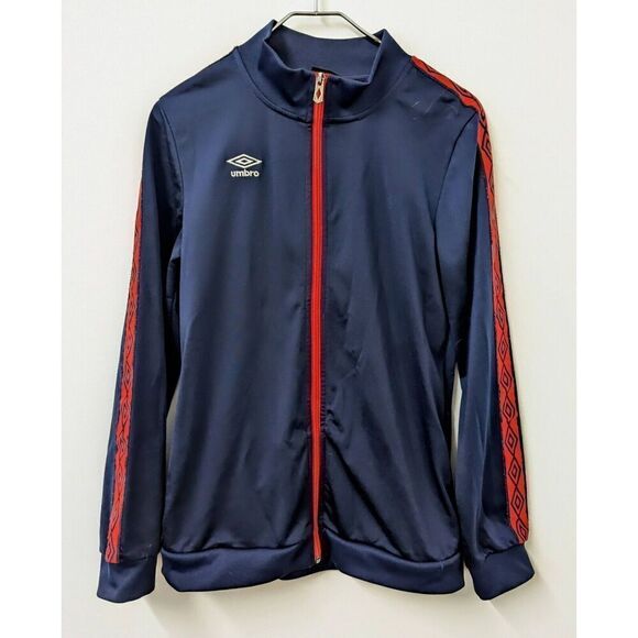 Youth Boys Umbro Full Zip Warmup Track Jacket Gray Red XL 14/16  Gray Red - Picture 1 of 13